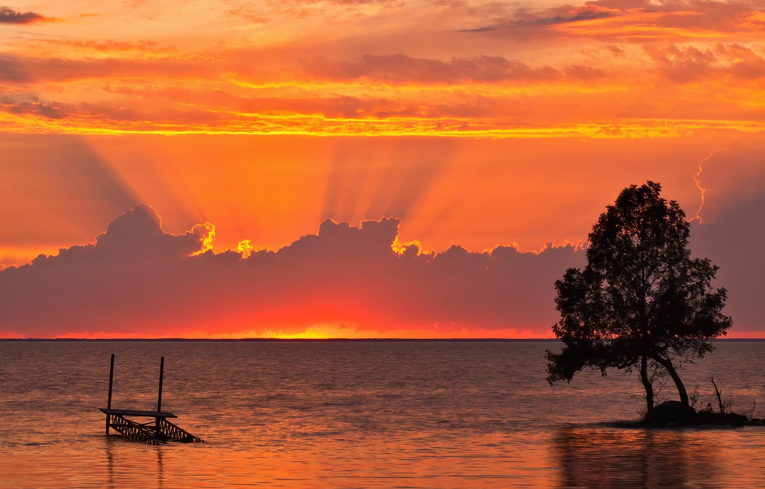 Lake Manitoba Summer Sunset